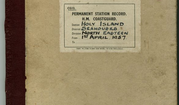 Permanent Station Record H.M. Coastguard Holy Island.  Volume 3